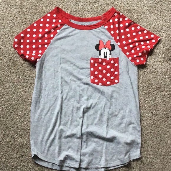 Disney Minnie Mouse Pocket tee small - Picture 1 of 4